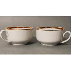 2 gab. Porcelāna tējas vai kafijas tases,  RPR, Rīgas porcelāns